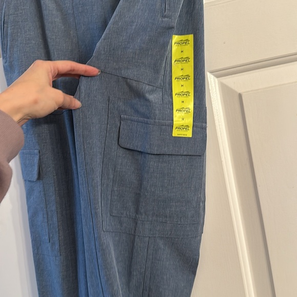 NWT Bass Turbo-Dry Pants, Size M, Blue - Picture 3 of 6